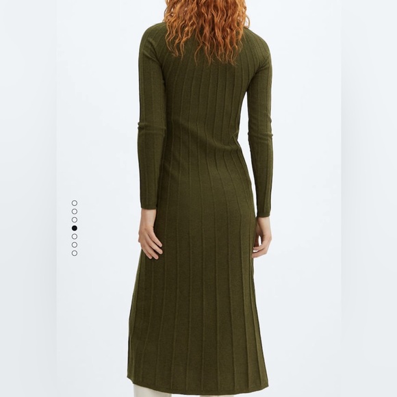 MANGO Ribbed Dress - Picture 4 of 7